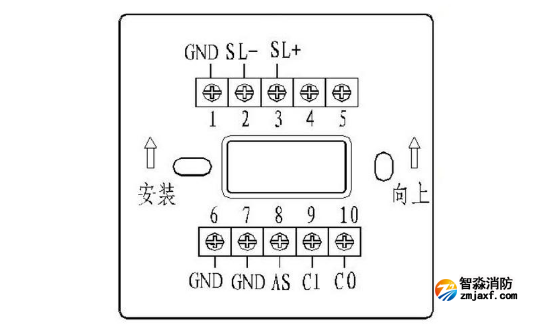 JBF5155输入输出模块接线端子图