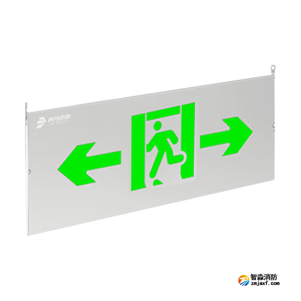 青鸟J-BLJC-2LREII0.3W-11S1X集中电源集中控制型消防应急标志灯 吊装双面双向