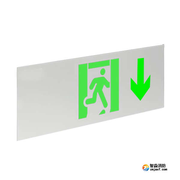 青鸟J-BLJC-1XEⅡ0.3W-11B1H集中电源集中控制型消防应急标志灯具 壁挂单面后