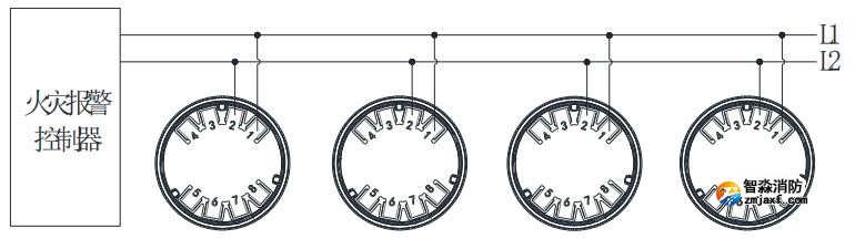 JTG-Z-JBF4385A点型紫外火焰探测器接线图