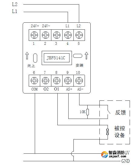 JBF5141C无源输出接线图