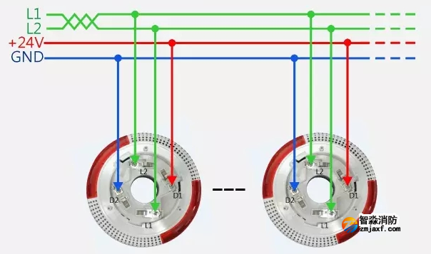 SG-996火灾声光警报器接线图