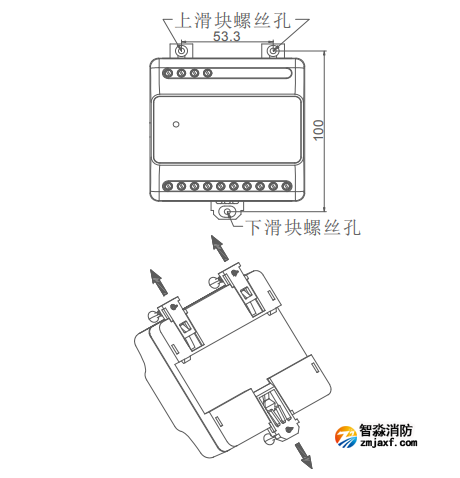 DK-5202S三相四线电压/电流传感器安装