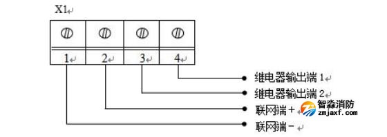 JTY-GD-H362独立式光电感烟火灾探测报警器接线端子说明