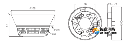 JTF-GDM-936点型复合式感烟感温火灾探测器