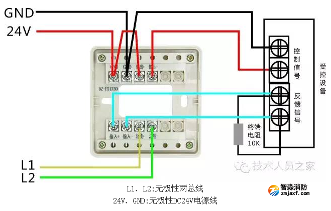 AFN-FS1230输入输出模块接线图