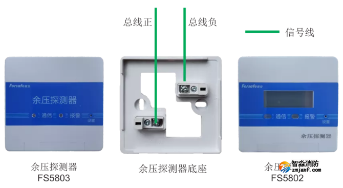 FS5802余压探测器接线图