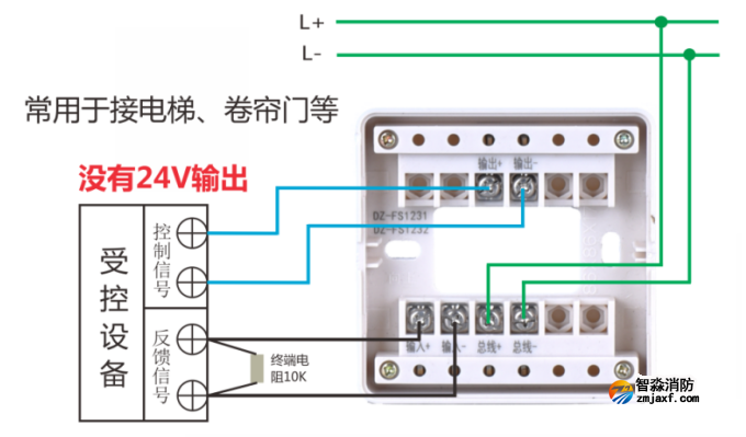 AFN-FS1232输入/输出模块接线图