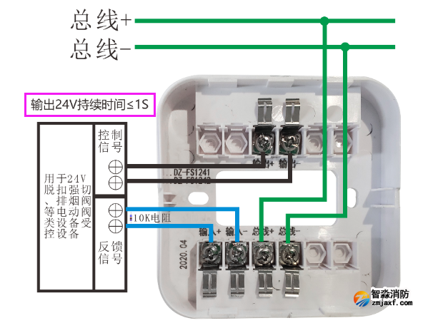 AFN-FS1241输入/输出模块接线图