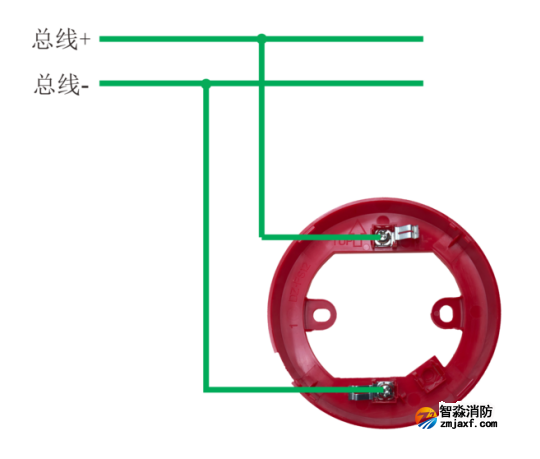 AFN-FS12声光警报器接线图