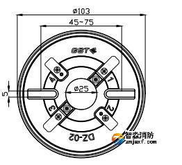 西藏海湾JTY-GD-G3点型光电感烟火灾探测器（烟感）