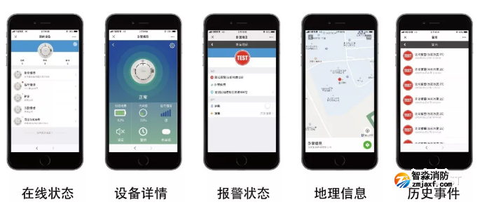 海灣NB-loT感煙探測器設(shè)備狀態(tài)實時在線掌握