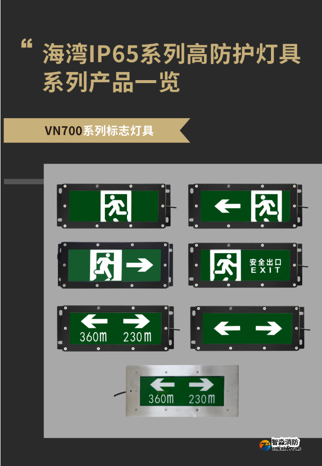 海灣消防IP系列燈具