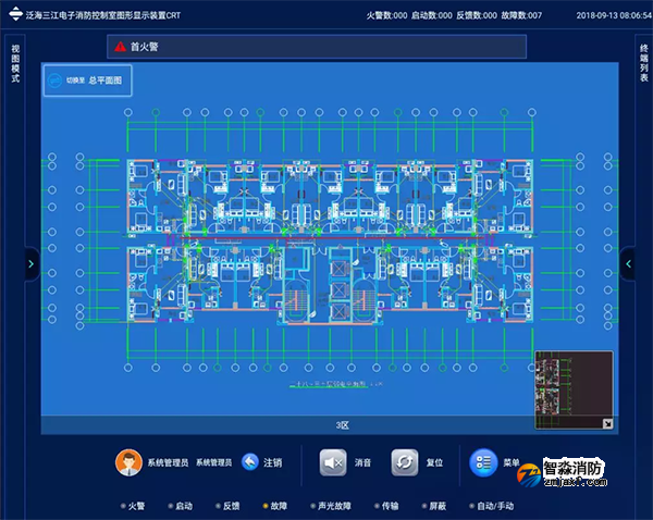 CRT-9200Android图形显示装置空间视图