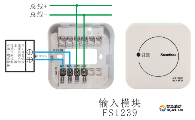 FS1239输入模块接线图