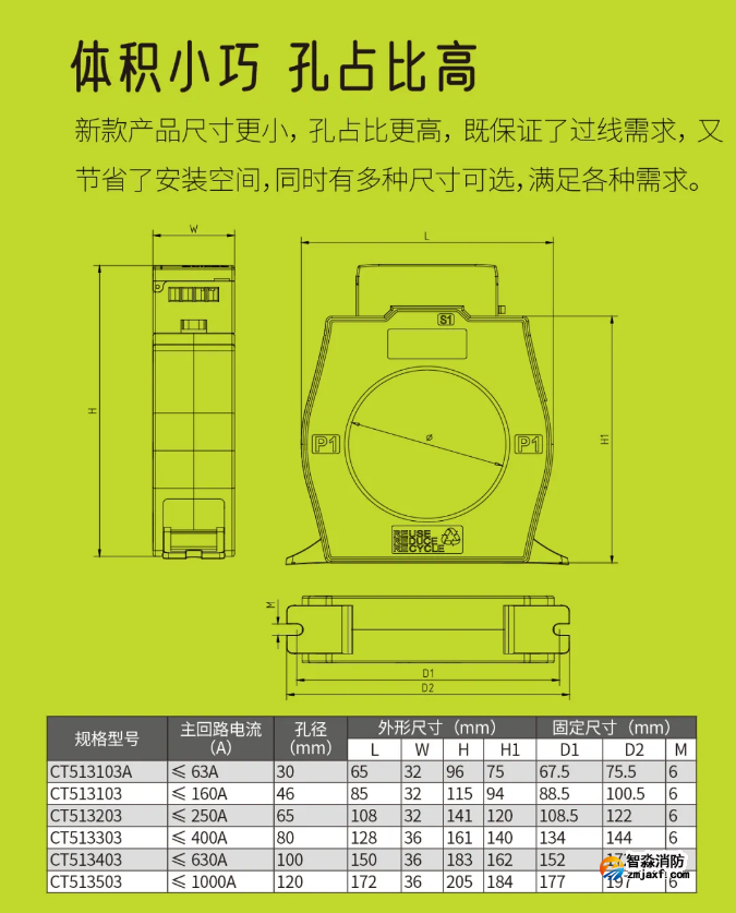 尼特新一代NT8122C组合式电气火灾监控探测器特点