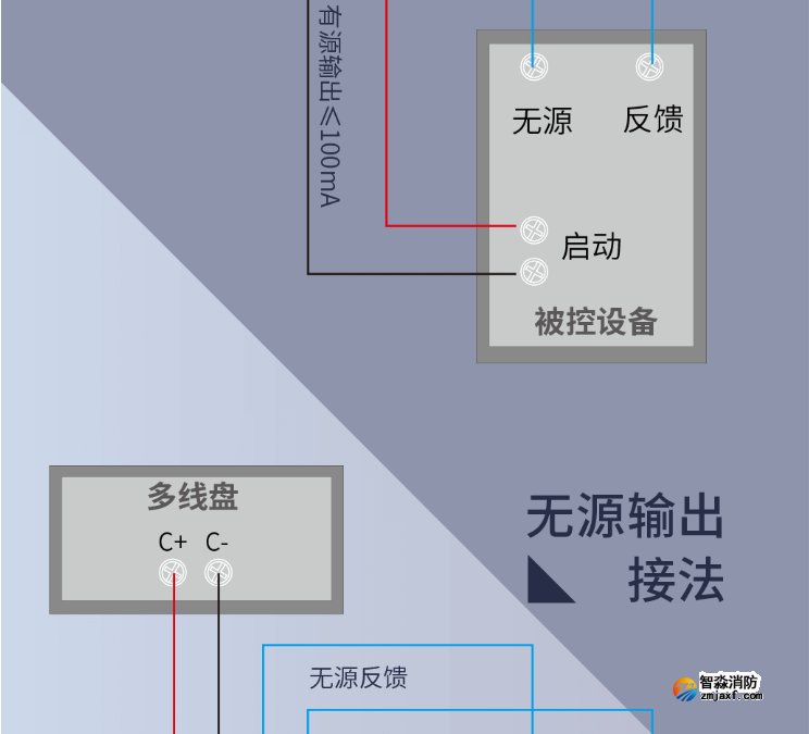 尼特二线制NT8252B手动接口接线图