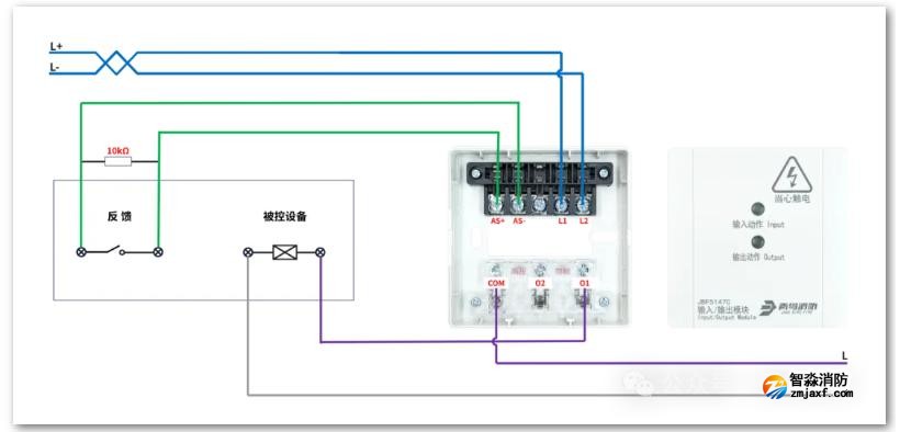 JBF5147C输入/输出模块接线图