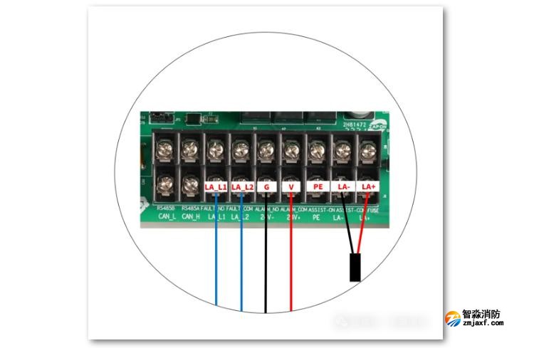 JTW-LCD-JBF4310-1缆式线型感温火灾探测器接线图