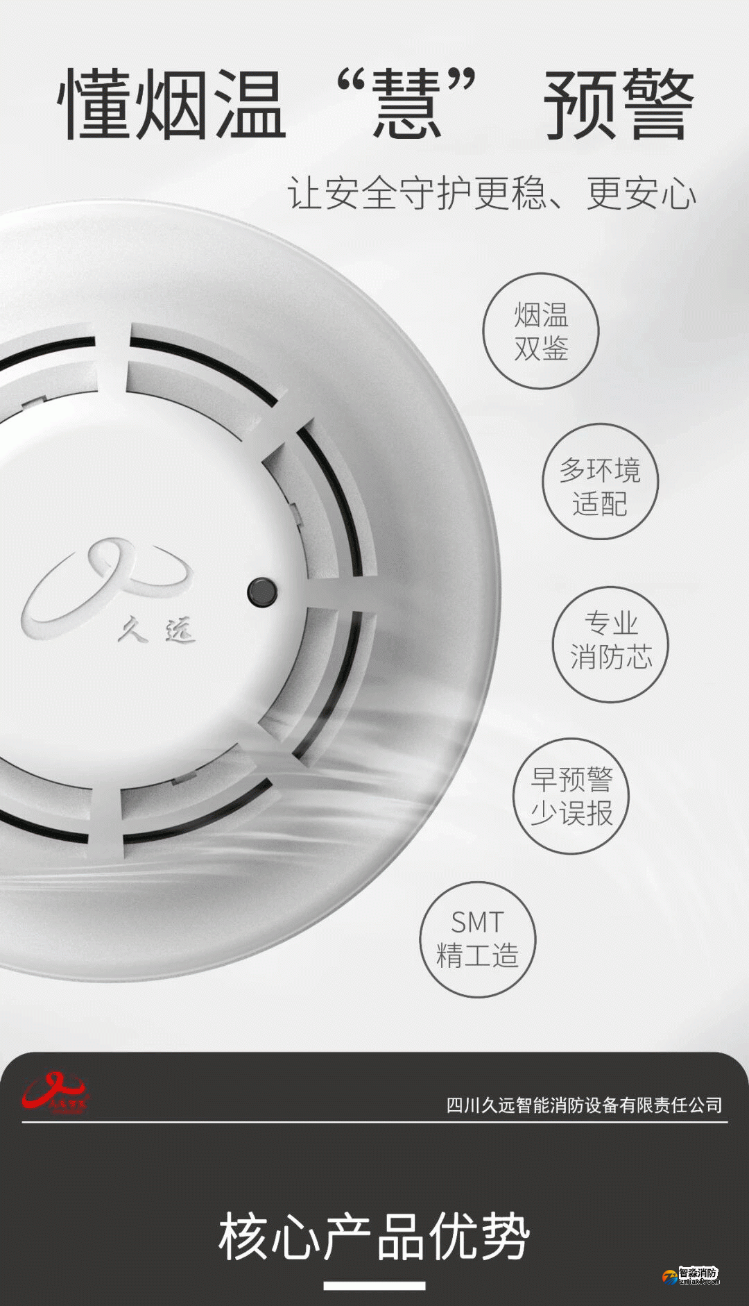 新品速递|久远点型复合式感烟感温火灾探测器