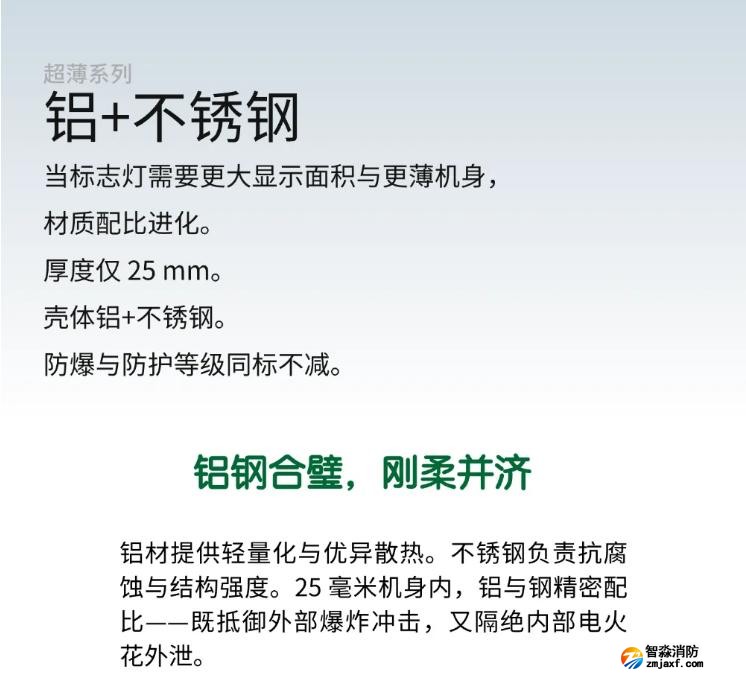 泰和安隔爆型应急疏散灯具铝+不锈钢材质