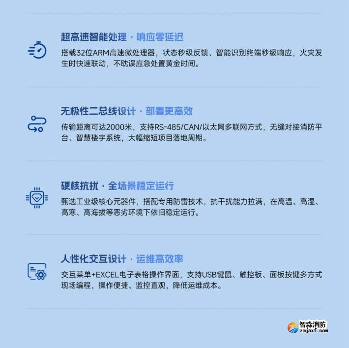 高新投三江防火门监控系统特点