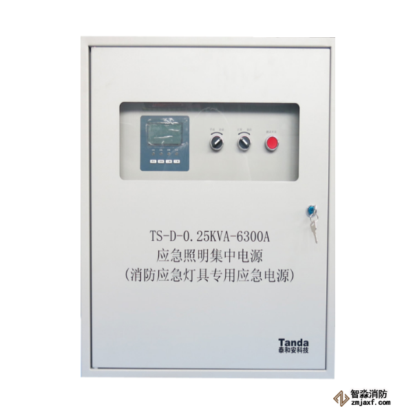 泰和安TS-D-0.25KVA-6300A应急照明集中电源 消防应急灯具专用应急电源